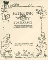 Peter And Wendy, the edition I read as a child, and still read